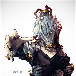 This is a pixiv picture whose title is 死柄木弔.
