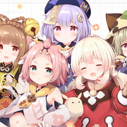 This is a pixiv picture whose title is あけおめ！.