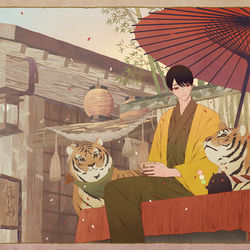 This is a pixiv picture whose title is 2022年.