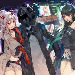 This is a pixiv picture whose title is 新年の修羅場デート.
