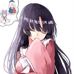 This is a pixiv picture whose title is 輝夜.