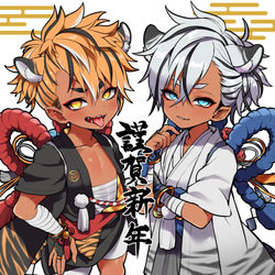 This is a pixiv picture whose title is あけましておめでとうございます！.