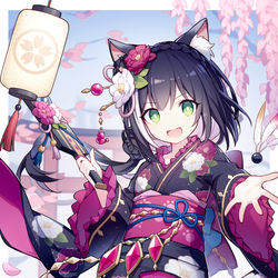 This is a pixiv picture whose title is 新年快乐.