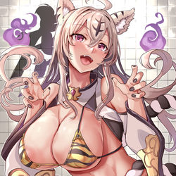 This is a pixiv picture whose title is 🐯.
