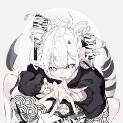 This is a pixiv picture whose title is あけおめ.