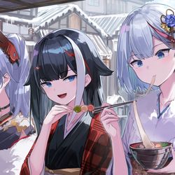 This is a pixiv picture whose title is 正月.