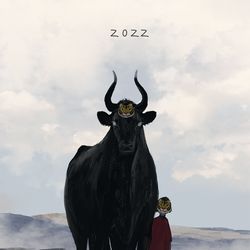 This is a pixiv picture whose title is 2022.