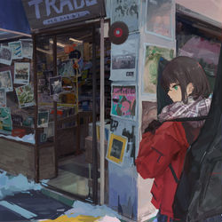This is a pixiv picture whose title is 唔 偶遇.