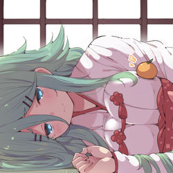 This is a pixiv picture whose title is 新春山風かがみもちぱい.