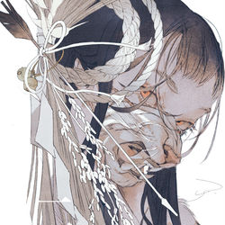 This is a pixiv picture whose title is 謹賀新年.
