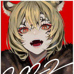 This is a pixiv picture whose title is 2022.