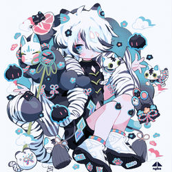 This is a pixiv picture whose title is Happy New Year.