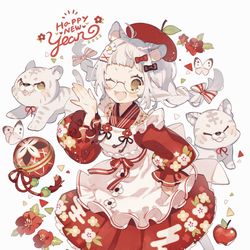 This is a pixiv picture whose title is 2022.