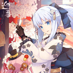 This is a pixiv picture whose title is おみくじ.