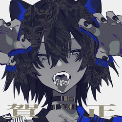 This is a pixiv picture whose title is 2022.