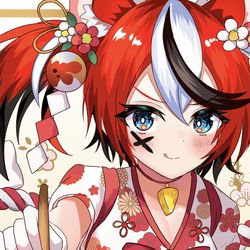 This is a pixiv picture whose title is あけおめベーちゃん.