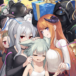 This is a pixiv picture whose title is Grani's birthday party.
