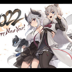 This is a pixiv picture whose title is 2022.