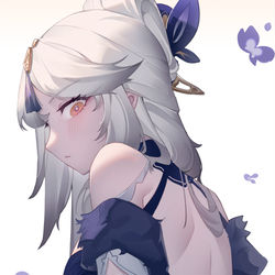 This is a pixiv picture whose title is 凝光.