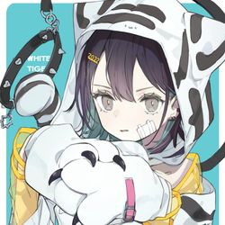 This is a pixiv picture whose title is とらハ〜〜〜ンド！にゃ！.