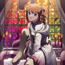 This is a pixiv picture whose title is Clover's Cry.