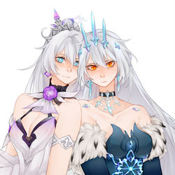 This is a pixiv picture whose title is frozen time.