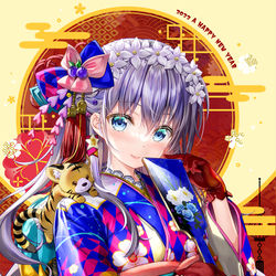 This is a pixiv picture whose title is あけましておめでとう.