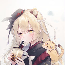 This is a pixiv picture whose title is 2022🐅.