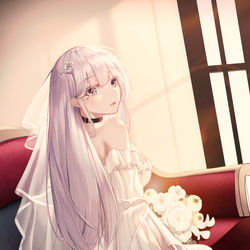 This is a pixiv picture whose title is Marie.