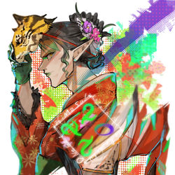 This is a pixiv picture whose title is 今年もよろしくお願いします.