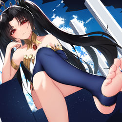 This is a pixiv picture whose title is イシュタル(Fate).