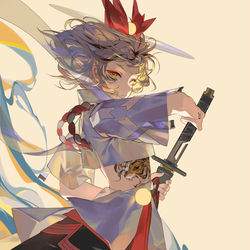 This is a pixiv picture whose title is 2022.