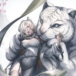This is a pixiv picture whose title is 謹賀新年.