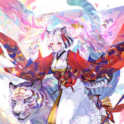 This is a pixiv picture whose title is 謹賀新年.