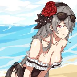 This is a pixiv picture whose title is 一些摸鱼.