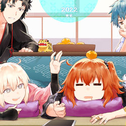 This is a pixiv picture whose title is 2022！.