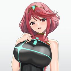 This is a pixiv picture whose title is 水着ホムラ.