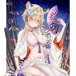 This is a pixiv picture whose title is あけましておめでとうございます🐯.