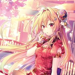 This is a pixiv picture whose title is チャイナこまり.