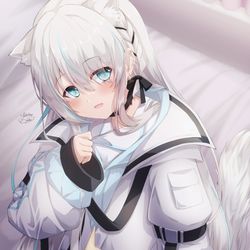 This is a pixiv picture whose title is skebで描かせていただいた絵.