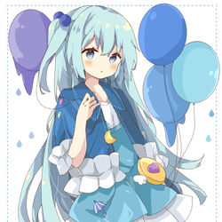 This is a pixiv picture whose title is 🔷.