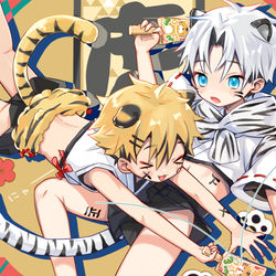 This is a pixiv picture whose title is トラトラ.