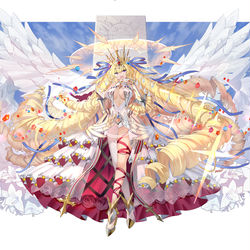 This is a pixiv picture whose title is 关于给圣杯跑团自家角色荷拉斯古丝所画的立绘.