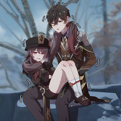 This is a pixiv picture whose title is 寒い.