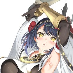 This is a pixiv picture whose title is 九条裟羅.