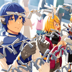 This is a pixiv picture whose title is おみくじ.