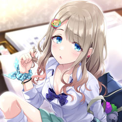 This is a pixiv picture whose title is 【シャニマス】ギャルあさひ.
