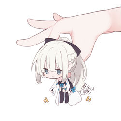This is a pixiv picture whose title is つままれる.