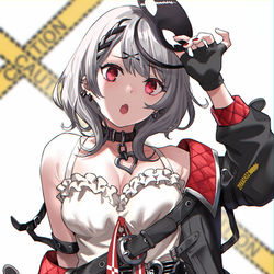 This is a pixiv picture whose title is 沙花叉クロヱ.