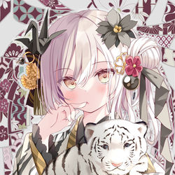 This is a pixiv picture whose title is 謹賀新年2022.